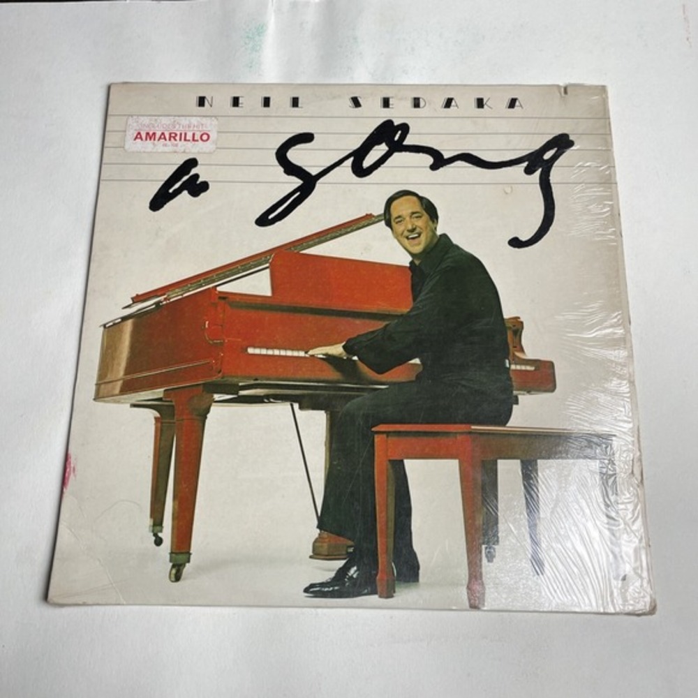 Neil Sedaka - A Song Vinyl LP - Original 1977 Elektra Release‎